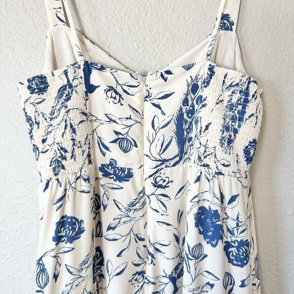 Abercrombie Drama Ruffle Tiered Maxi Dress Size Large Petite - Picture 7 of 11